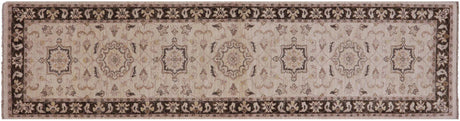 Runner Turkish Oushak Hand-Knotted Rug - Manhattan Rugs