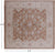 Square Turkish Oushak Hand-Knotted Wool Rug - Manhattan Rugs