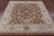 Square Turkish Oushak Hand-Knotted Wool Rug - Manhattan Rugs