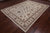 Ivory Turkish Oushak Handmade Wool Rug 8' 3" X 10' 6" - MC488
