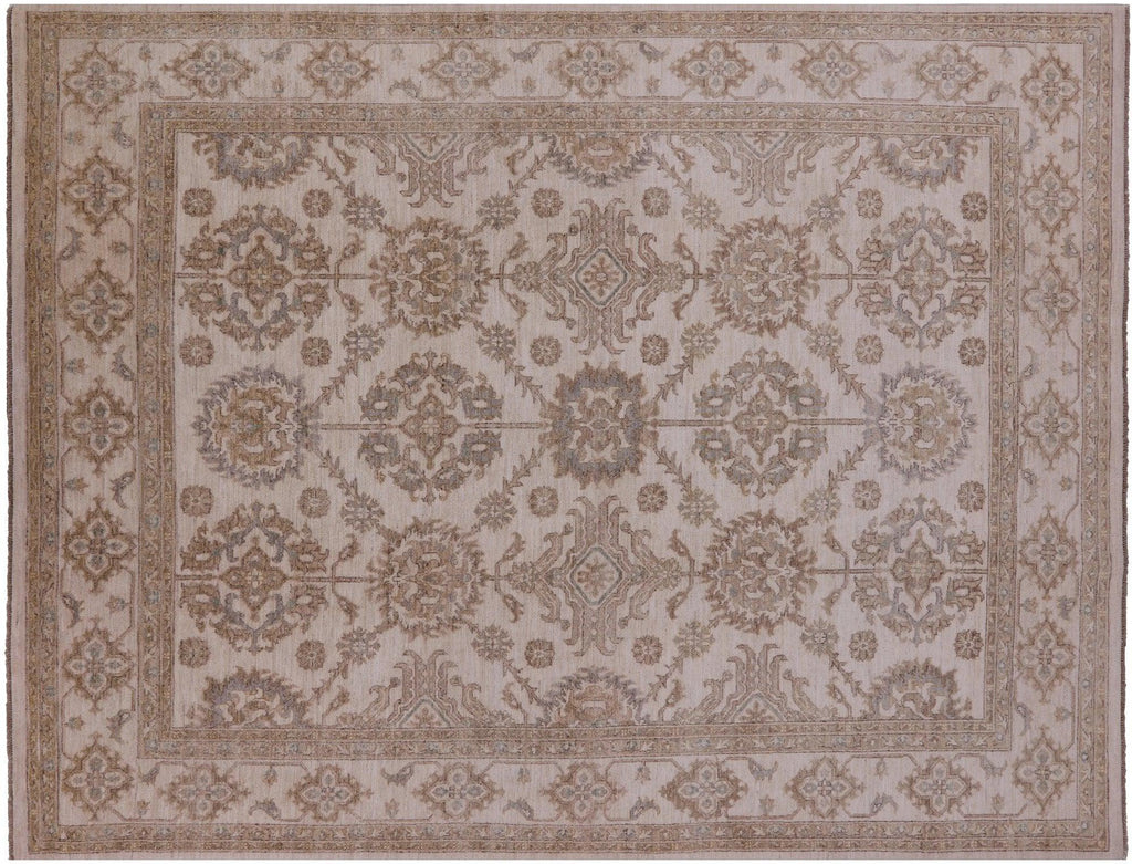 Turkish Oushak Hand Knotted Wool Rug - Manhattan Rugs