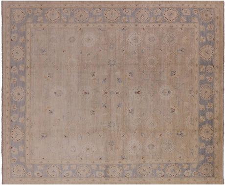 Turkish Oushak Handmade Wool Area Rug - Manhattan Rugs