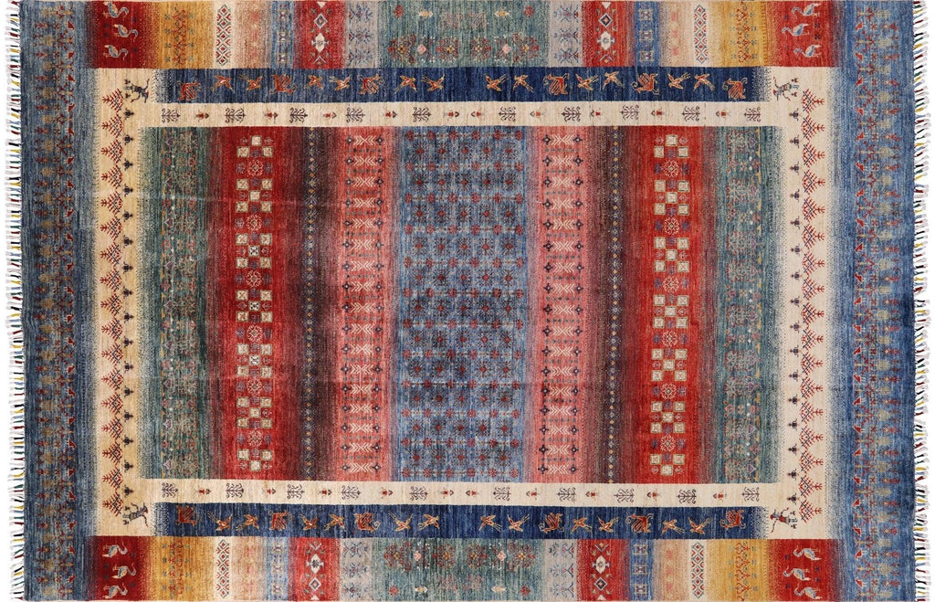 Persian Gabbeh Hand Knotted Wool Rug - Manhattan Rugs