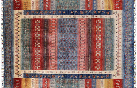 Persian Gabbeh Hand Knotted Wool Rug - Manhattan Rugs