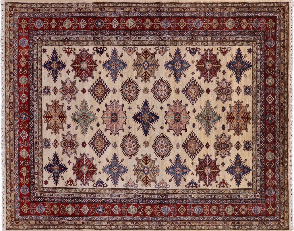 Super Kazak Handmade Wool Area Rug - Manhattan Rugs