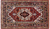 3' 2" X 5' 1" Hand Knotted Heriz Serapi Wool Rug - P1609