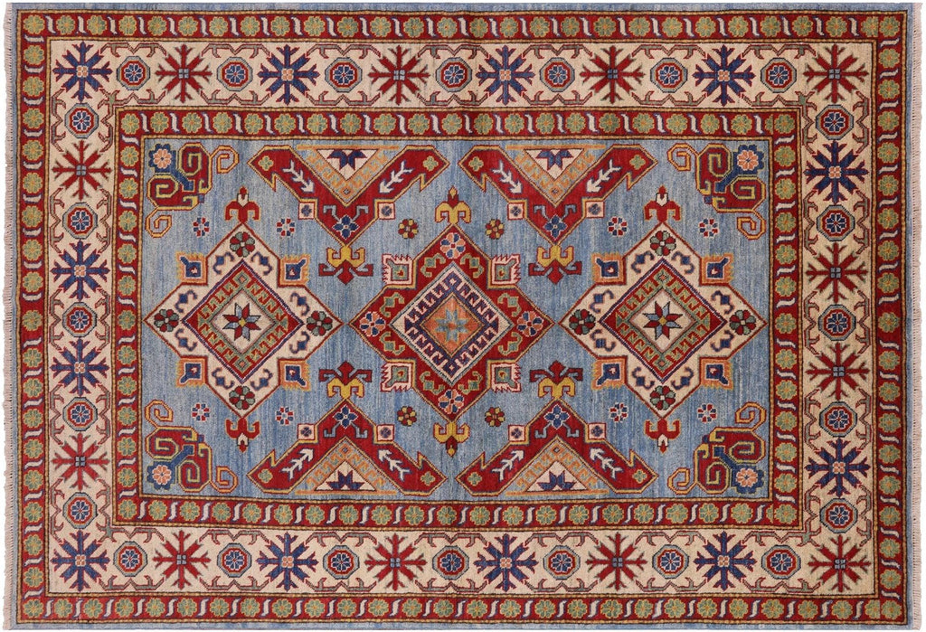 Super Kazak Hand-Knotted Wool Rug - Manhattan Rugs