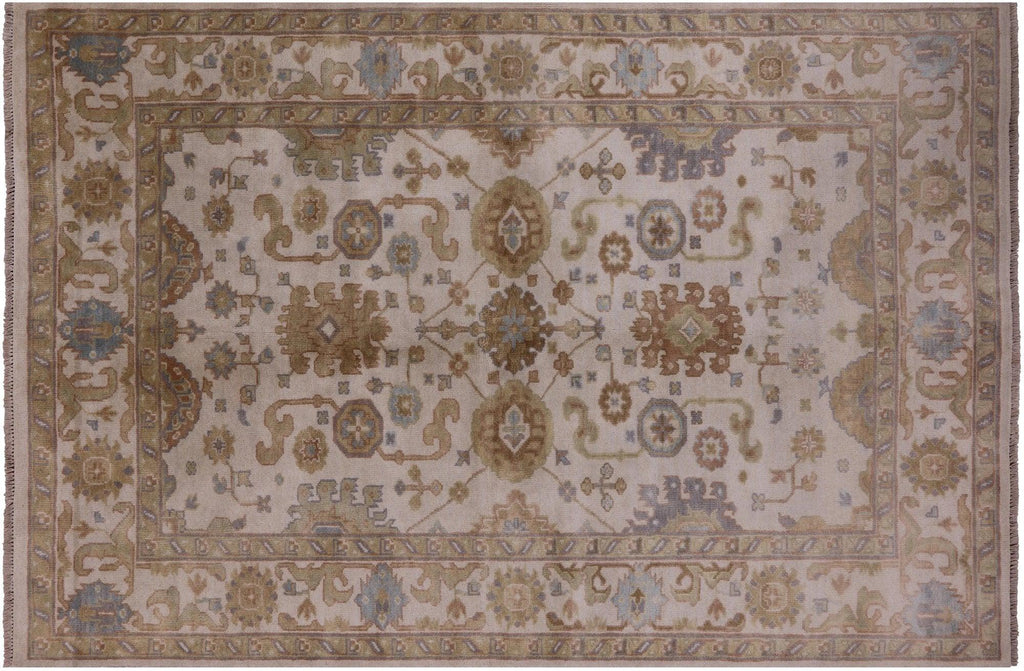 Handmade Oushak Wool Rug - Manhattan Rugs