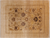 Ivory Hand Knotted Oushak Rug 8' 10" X 11' 10" - P2506
