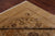 Ivory Hand Knotted Oushak Rug 8' 10" X 11' 10" - P2506