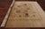 Ivory Hand Knotted Oushak Rug 8' 10" X 11' 10" - P2506