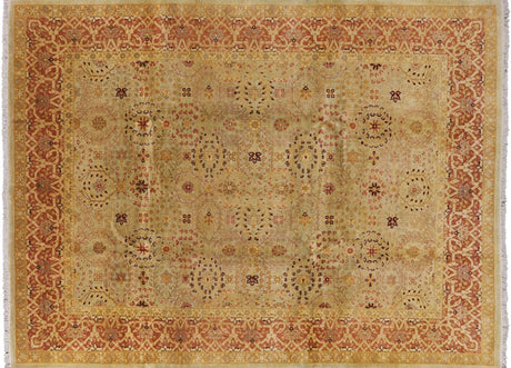 Hand-Knotted Peshawar Wool Rug - Manhattan Rugs