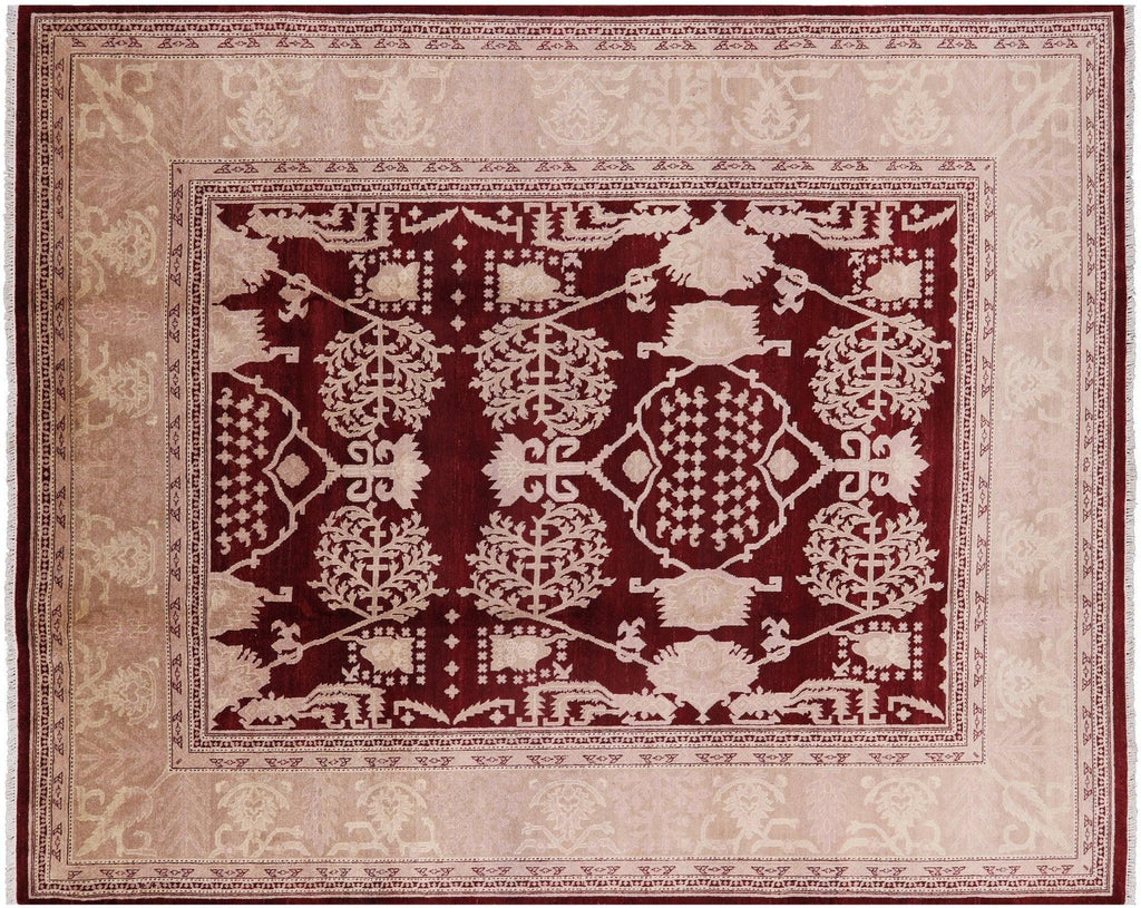 Turkish Oushak Hand-Knotted Wool Rug - Manhattan Rugs