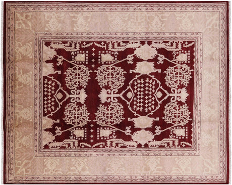 Turkish Oushak Hand-Knotted Wool Rug - Manhattan Rugs