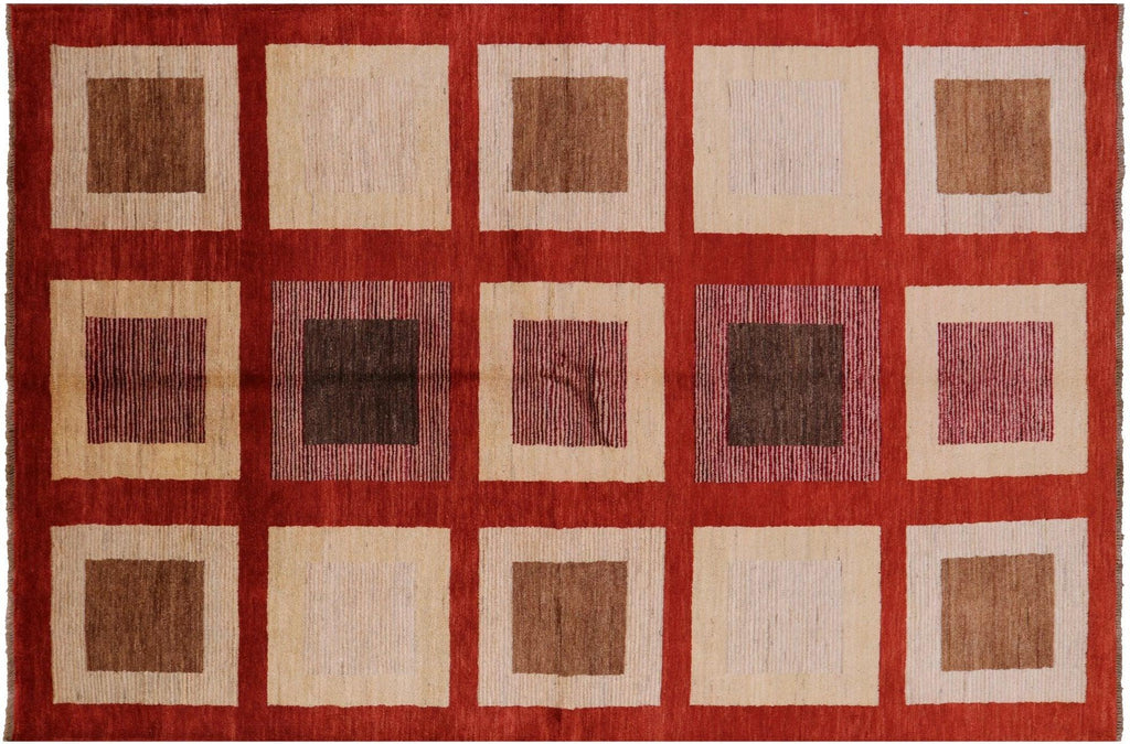 Persian Gabbeh Hand Knotted Rug - Manhattan Rugs