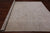 Ivory 8' 2" X 9' 7" Turkish Oushak Washed Out Handmade Wool Rug - P2775