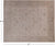 Ivory 8' 2" X 9' 7" Turkish Oushak Washed Out Handmade Wool Rug - P2775