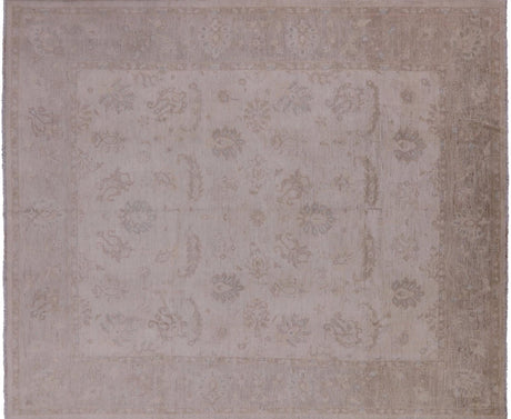 Turkish Oushak Washed Out Handmade Wool Rug - Manhattan Rugs