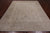 Ivory 8' 2" X 9' 7" Turkish Oushak Washed Out Handmade Wool Rug - P2775