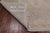 Ivory 8' 2" X 9' 7" Turkish Oushak Washed Out Handmade Wool Rug - P2775