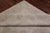 Ivory 8' 2" X 9' 7" Turkish Oushak Washed Out Handmade Wool Rug - P2775