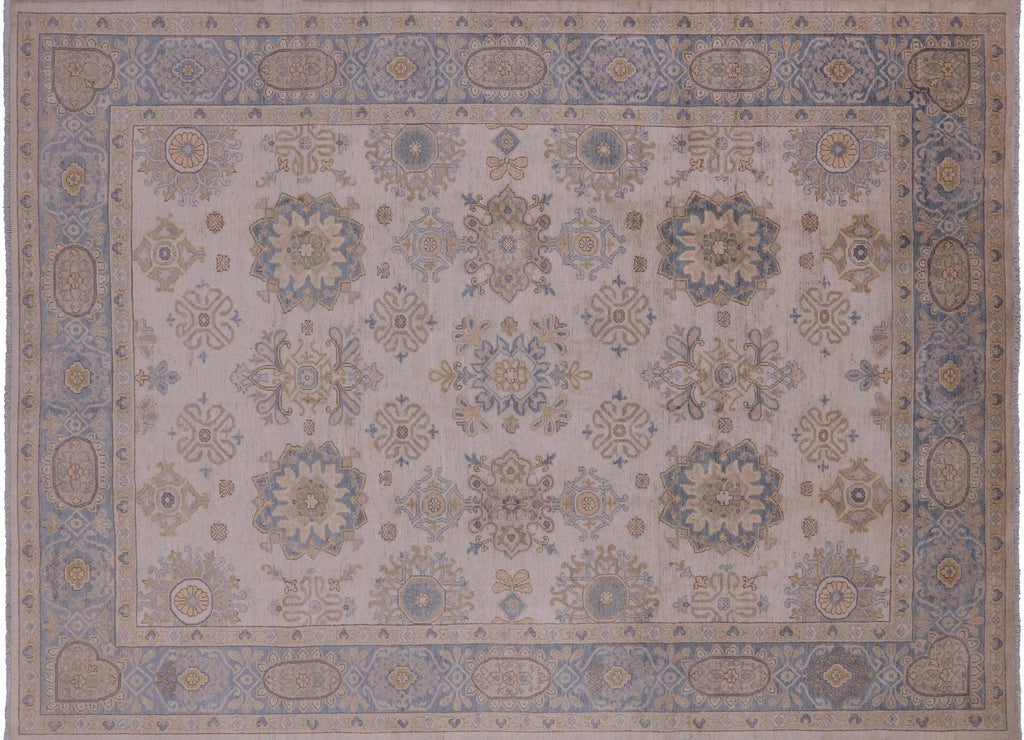 Turkish Oushak Hand Knotted Wool Rug - Manhattan Rugs