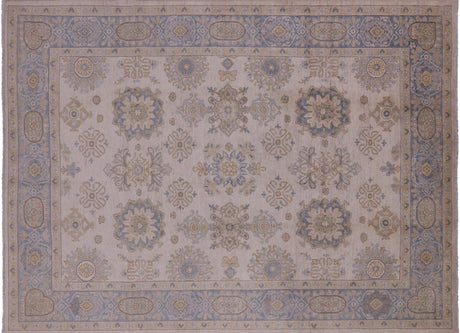 Turkish Oushak Hand Knotted Wool Rug - Manhattan Rugs
