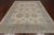 Ivory 7' 10" X 10' 6" Turkish Oushak Hand Knotted Wool Rug - P2776
