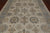 Ivory 7' 10" X 10' 6" Turkish Oushak Hand Knotted Wool Rug - P2776