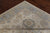 Ivory 7' 10" X 10' 6" Turkish Oushak Hand Knotted Wool Rug - P2776
