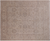 Ivory 8' 0" X 9' 9" Turkish Oushak Handmade Wool Rug - P2814