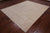 Ivory 8' 0" X 9' 9" Turkish Oushak Handmade Wool Rug - P2814