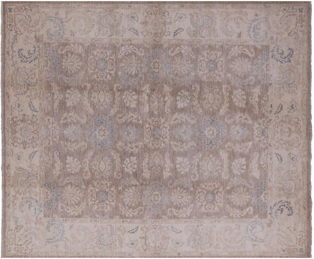 Hand Knotted Turkish Oushak Wool Rug - Manhattan Rugs