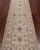 Ivory Turkish Oushak Handmade Runner Rug 2' 8" X 9' 8" - P3257