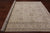 Ivory Turkish Oushak Hand Knotted Wool Area Rug 8' 1" X 9' 10" - P3260
