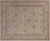 Ivory Turkish Oushak Hand Knotted Wool Area Rug 8' 1" X 9' 10" - P3260
