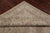 Ivory Turkish Oushak Hand Knotted Wool Area Rug 8' 1" X 9' 10" - P3260