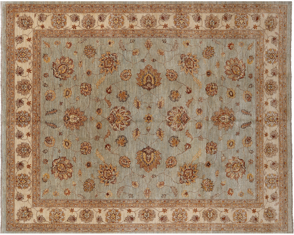 8' 2" X 10' 1" Turkish Oushak Handmade Rug - P3265