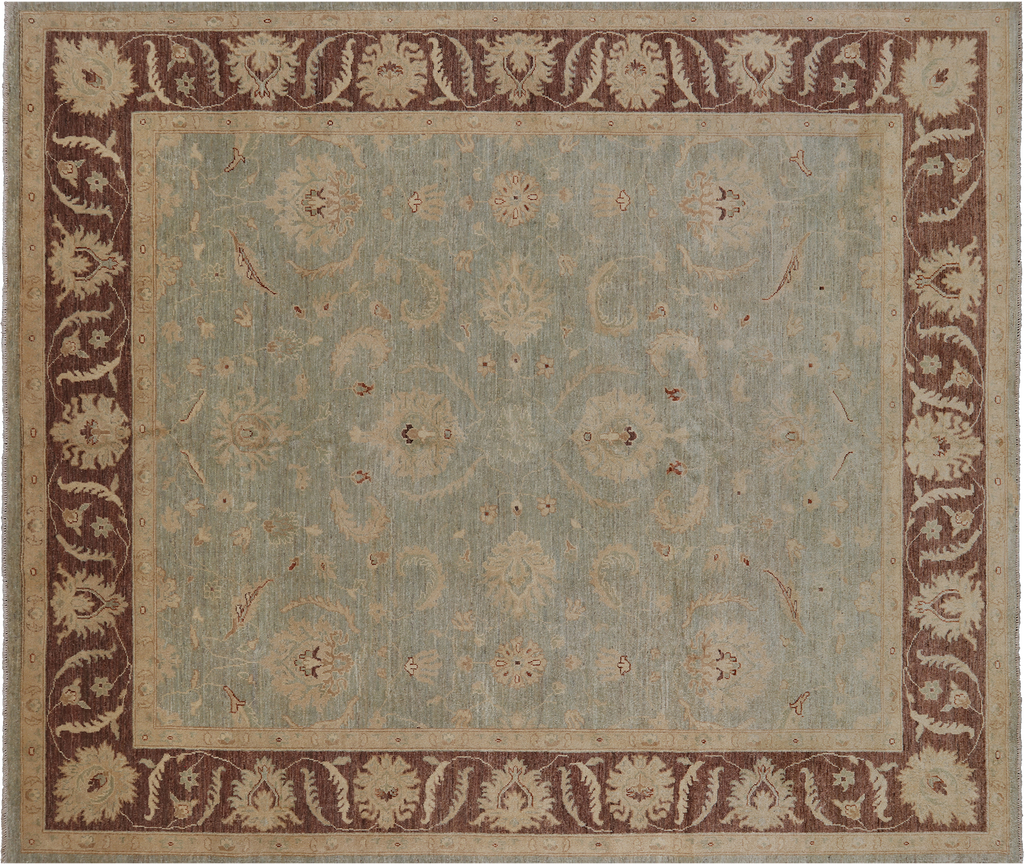8' 5" X 9' 10" Turkish Oushak Handmade Wool Area Rug - P3304