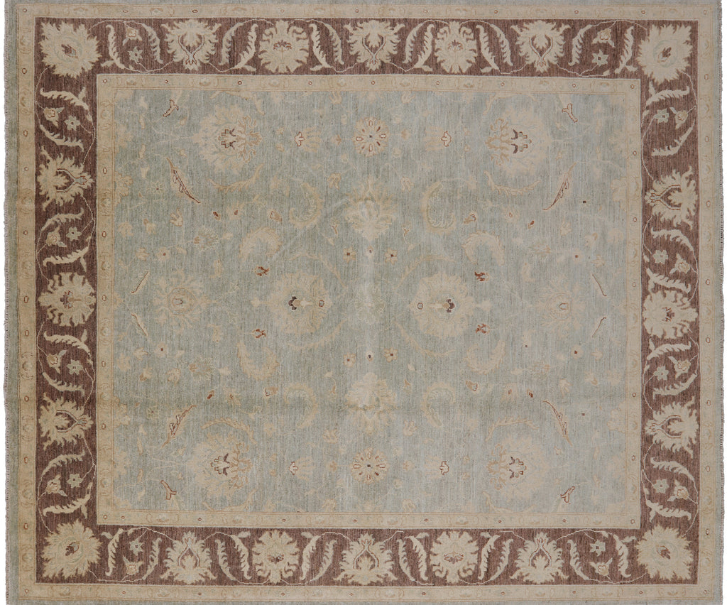 8' 5" X 9' 10" Turkish Oushak Handmade Wool Area Rug - P3304