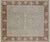 8' 5" X 9' 10" Turkish Oushak Handmade Wool Area Rug - P3304