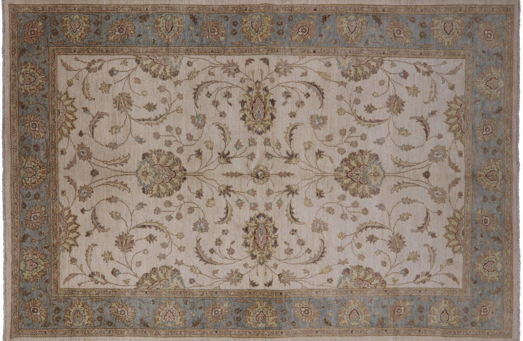Turkish Oushak Hand Knotted Wool Rug - Manhattan Rugs