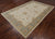 Ivory 6' 2" X 9' 2" Turkish Oushak Hand Knotted Wool Rug - P3322
