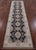 Black Turkish Oushak Handmade Wool Runner Rug - Manhattan Rugs
