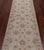 Ivory 2' 7" X 9' 10" Turkish Oushak Hand Knotted Wool Runner Rug - P3359