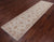 Ivory 2' 7" X 9' 10" Turkish Oushak Hand Knotted Wool Runner Rug - P3359