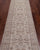 Ivory 2' 7" X 9' 9" Turkish Oushak Hand Knotted Runner Rug - P3365