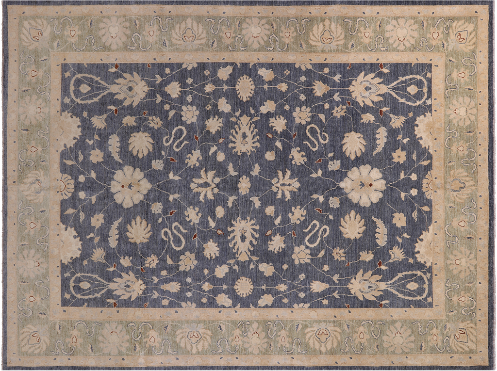 9' 0" X 11' 10" Turkish Oushak Handmade Area Rug - P3378