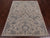 Ivory 4' 2" X 6' 4" Handmade Turkish Oushak Wool Area Rug - P3409