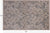 Ivory 4' 2" X 6' 4" Handmade Turkish Oushak Wool Area Rug - P3409